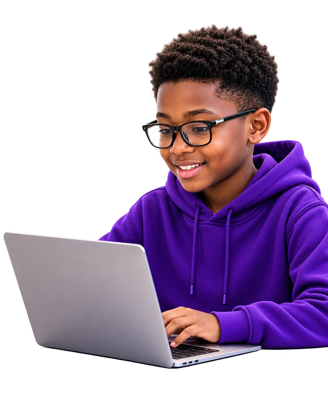 Young ChildsBridge student learning software development